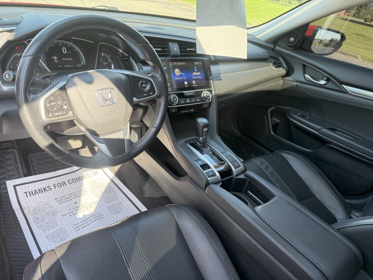 Honda Civic Touring 4D Sedan 2017