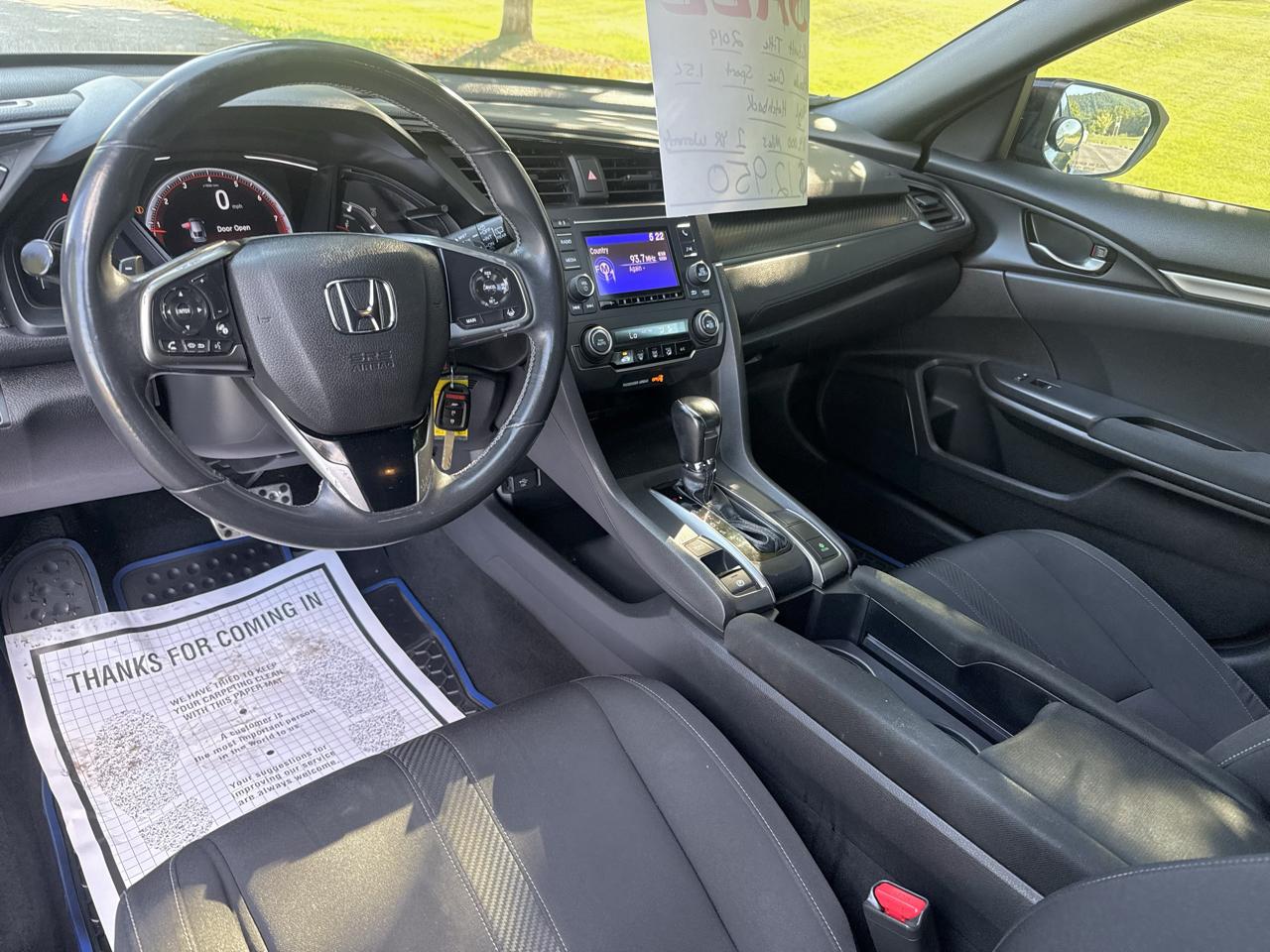 Honda Civic Sport 4D Hatchback at 2019