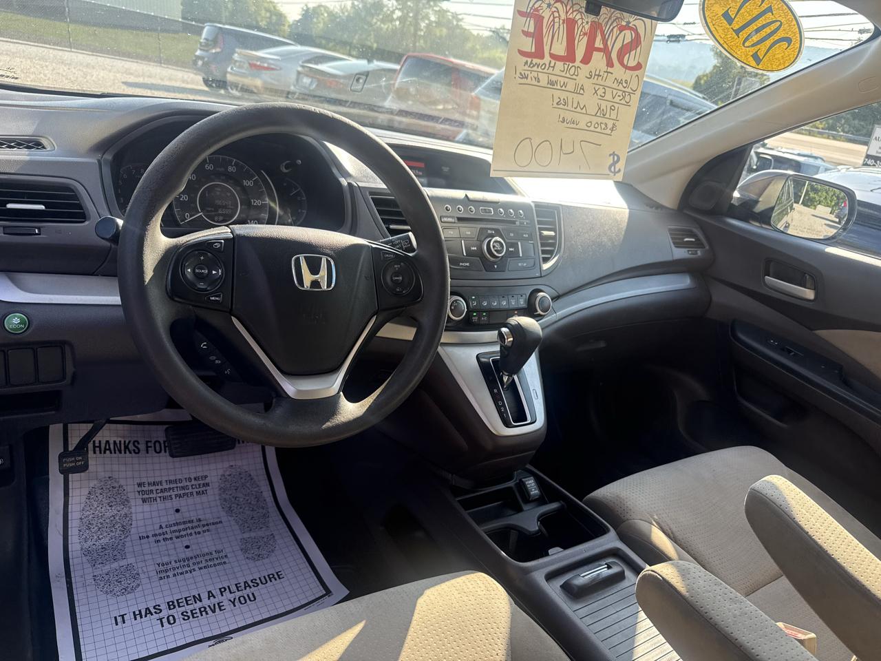 Honda CR-V EX 4WD 5-Speed AT 2012