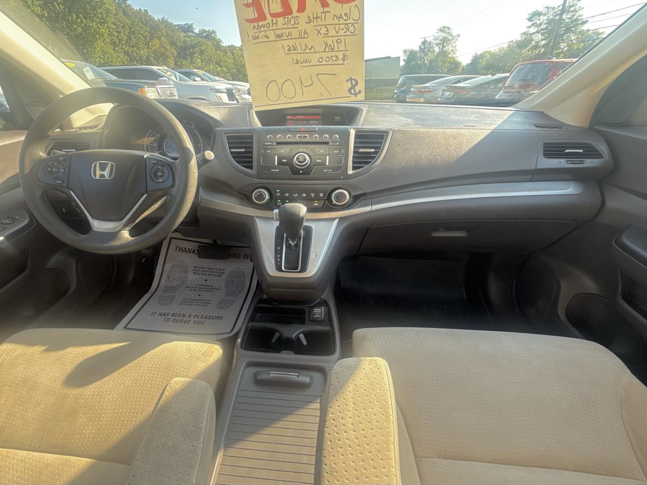 Honda CR-V EX 4WD 5-Speed AT 2012