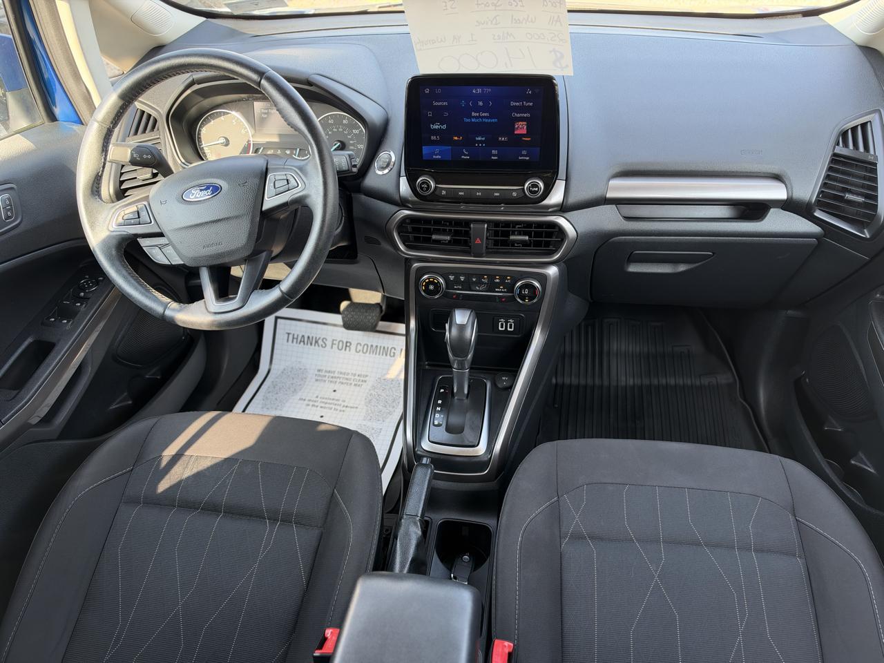 Ford EcoSport SE AWD 2020