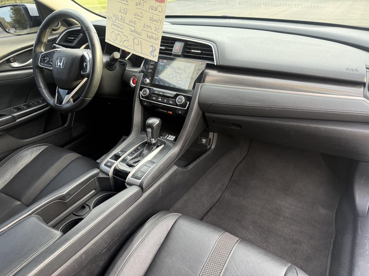 Honda Civic EX-L Sedan CVT 2020