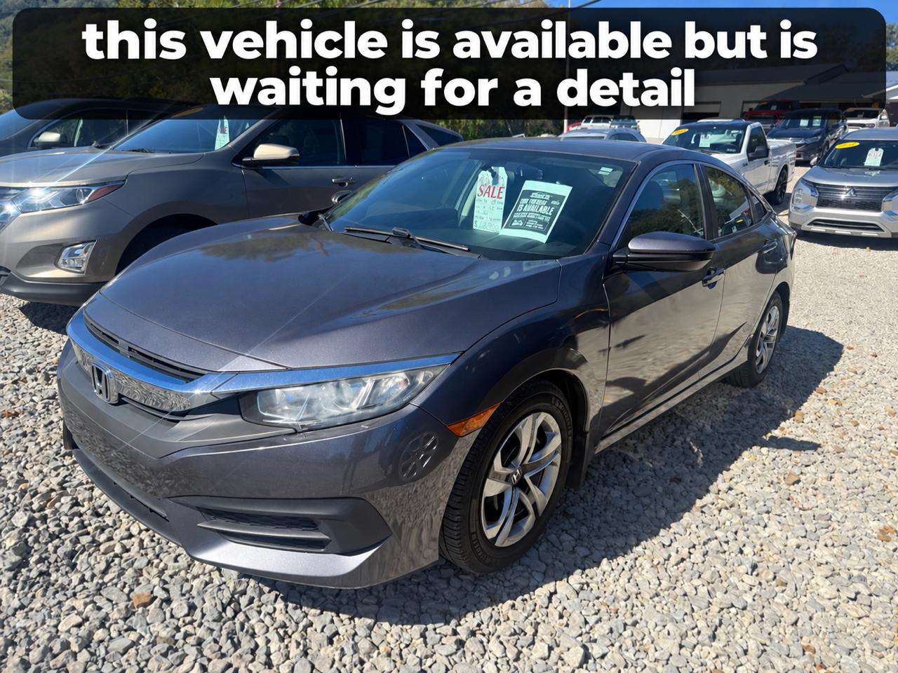2018 Honda Civic 4dr Sdn LX Auto