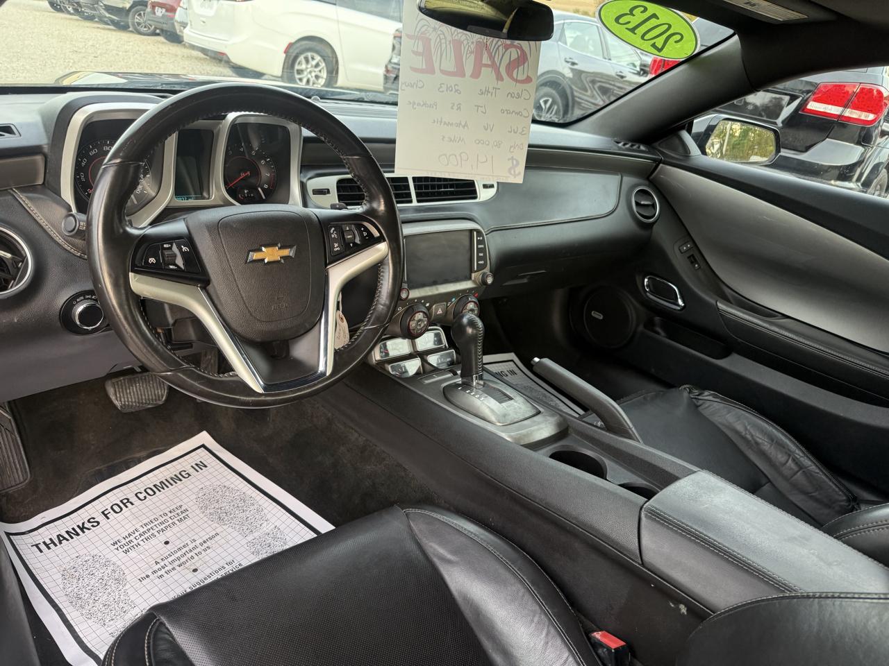Chevrolet Camaro Coupe 2LT 2013