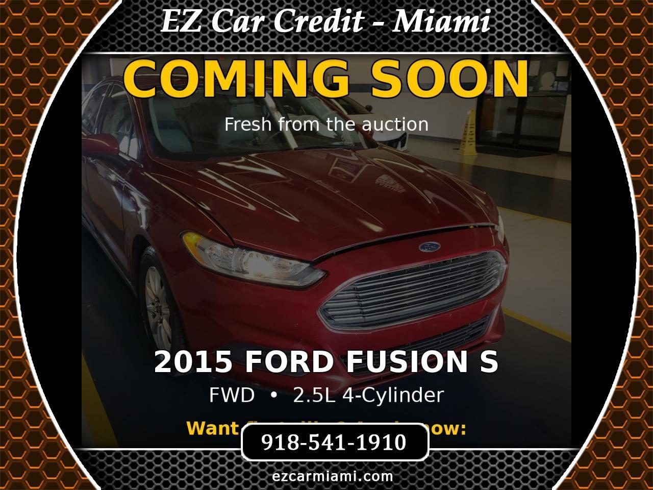 2015 Ford Fusion S