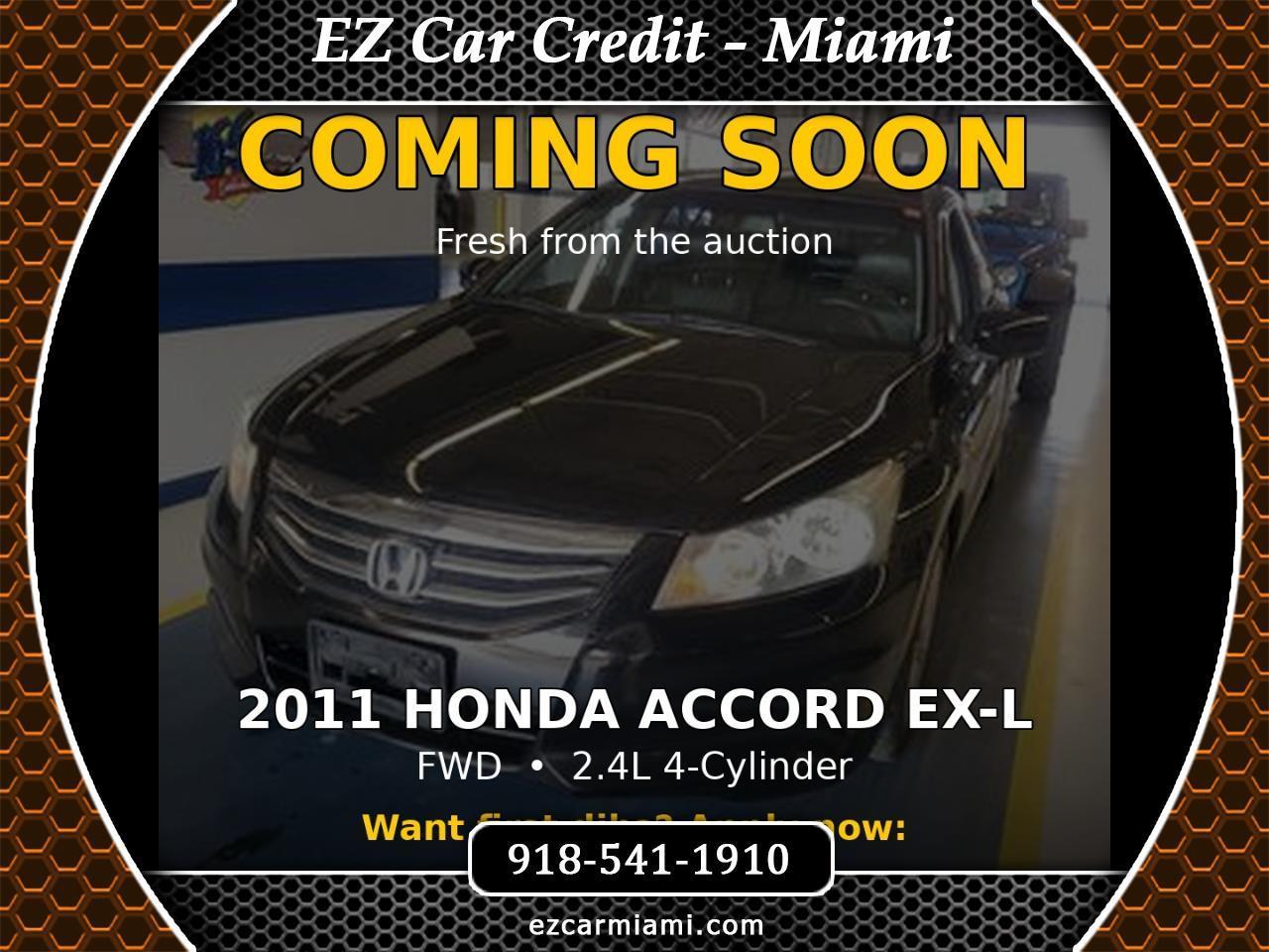 2011 Honda Accord EX-L Sedan AT