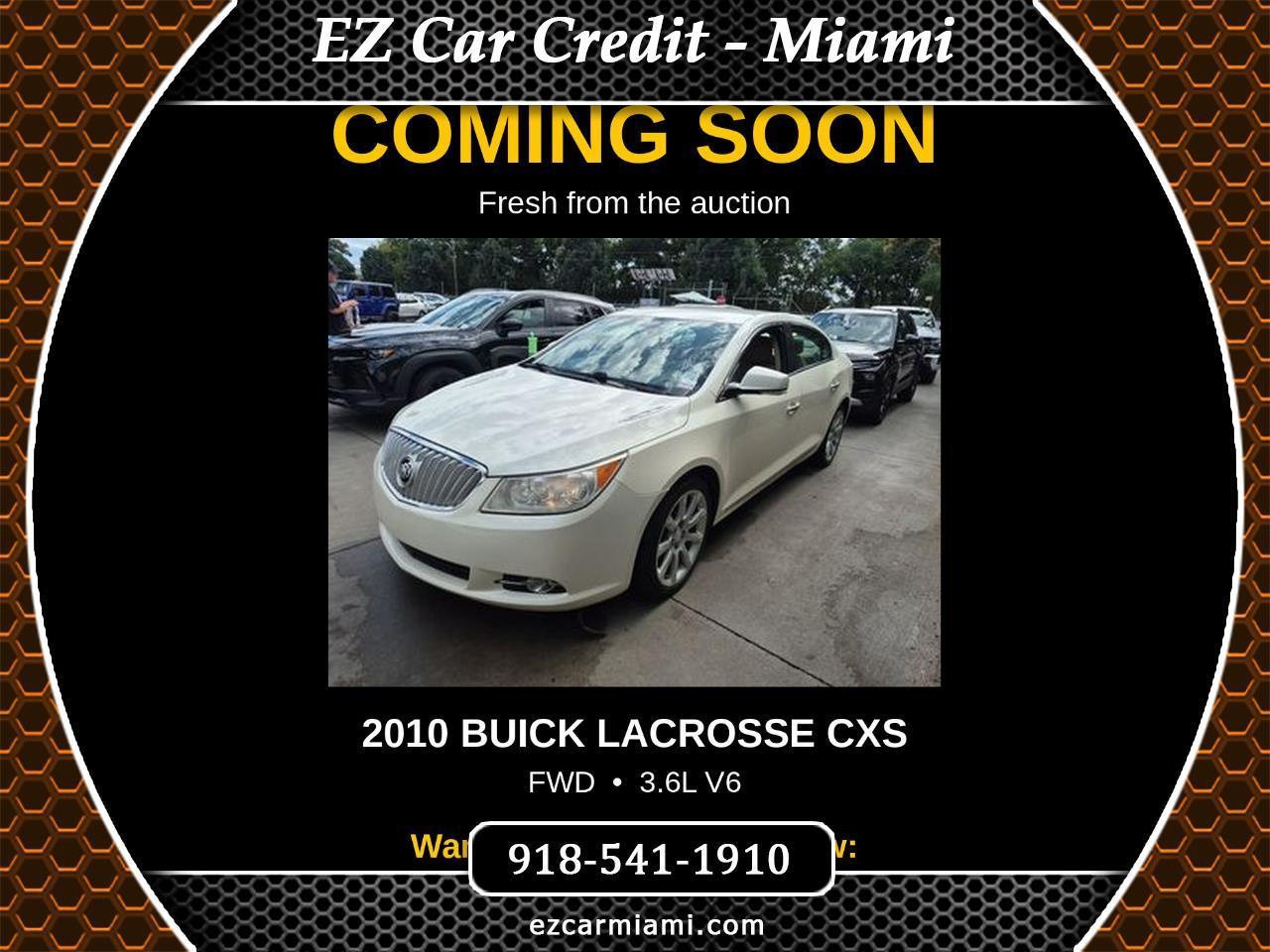 Buick LaCrosse CXS 2010