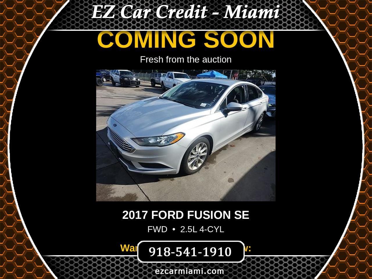 Ford Fusion SE 2017