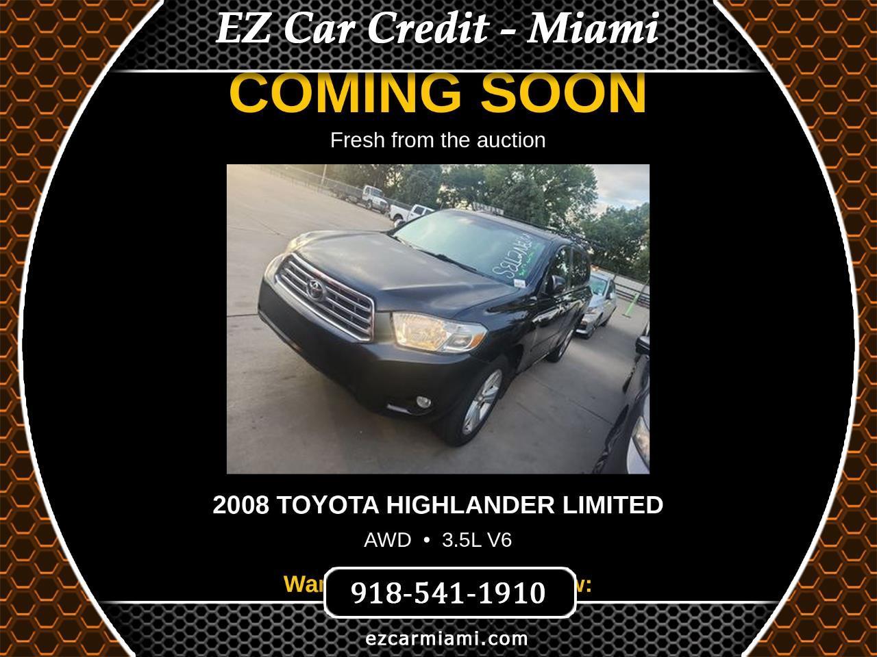 Toyota Highlander Limited AWD 2008
