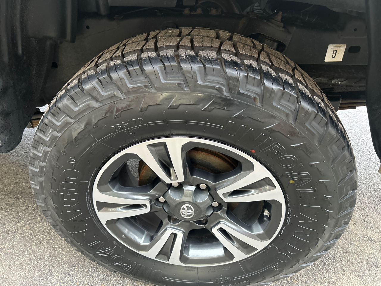 Toyota Tacoma 4WD TRD Sport Double Cab 5' Bed MT (Natl) 2019