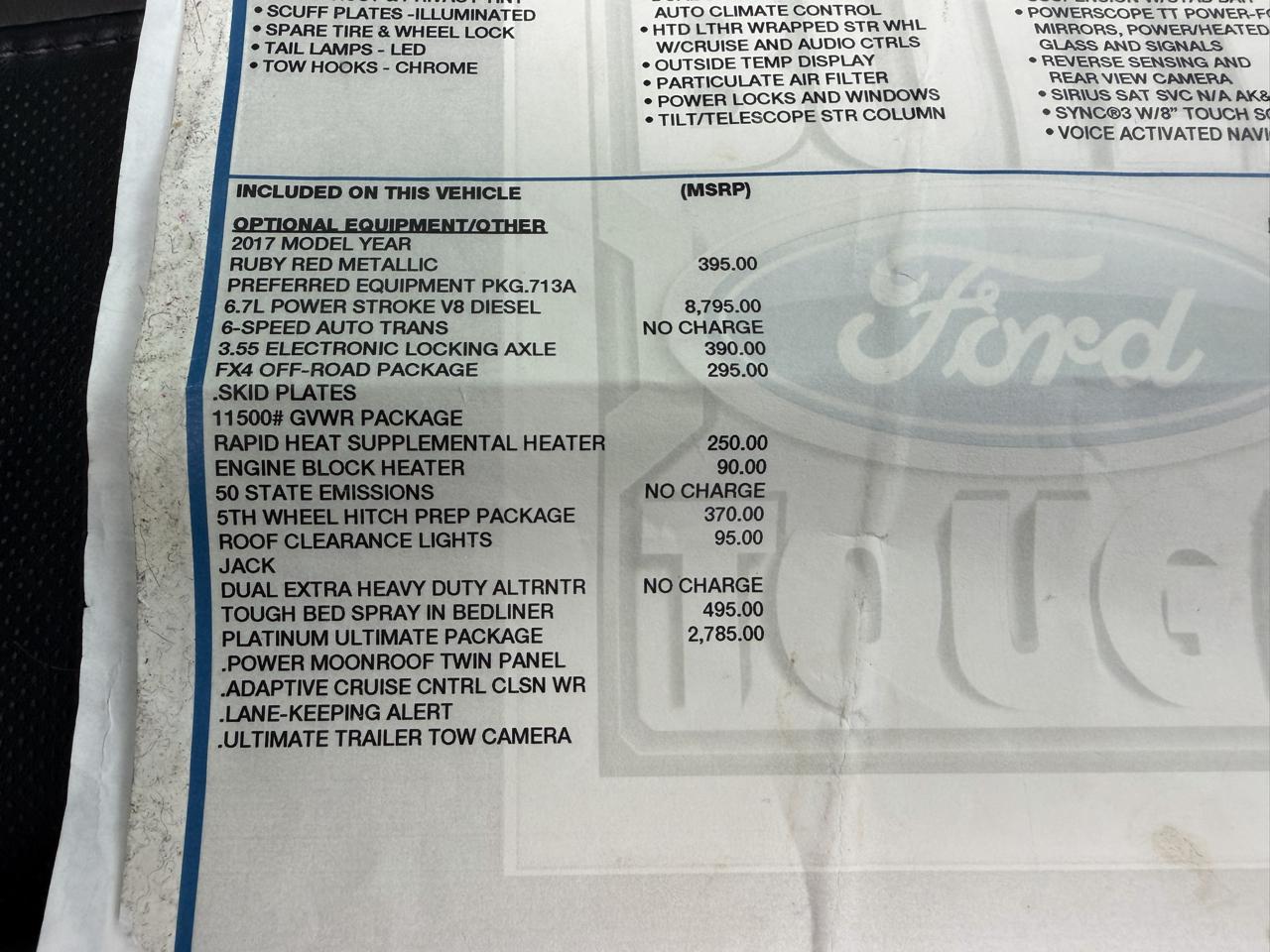 2017 Ford F-350 Super Duty Platinum - Photo 61