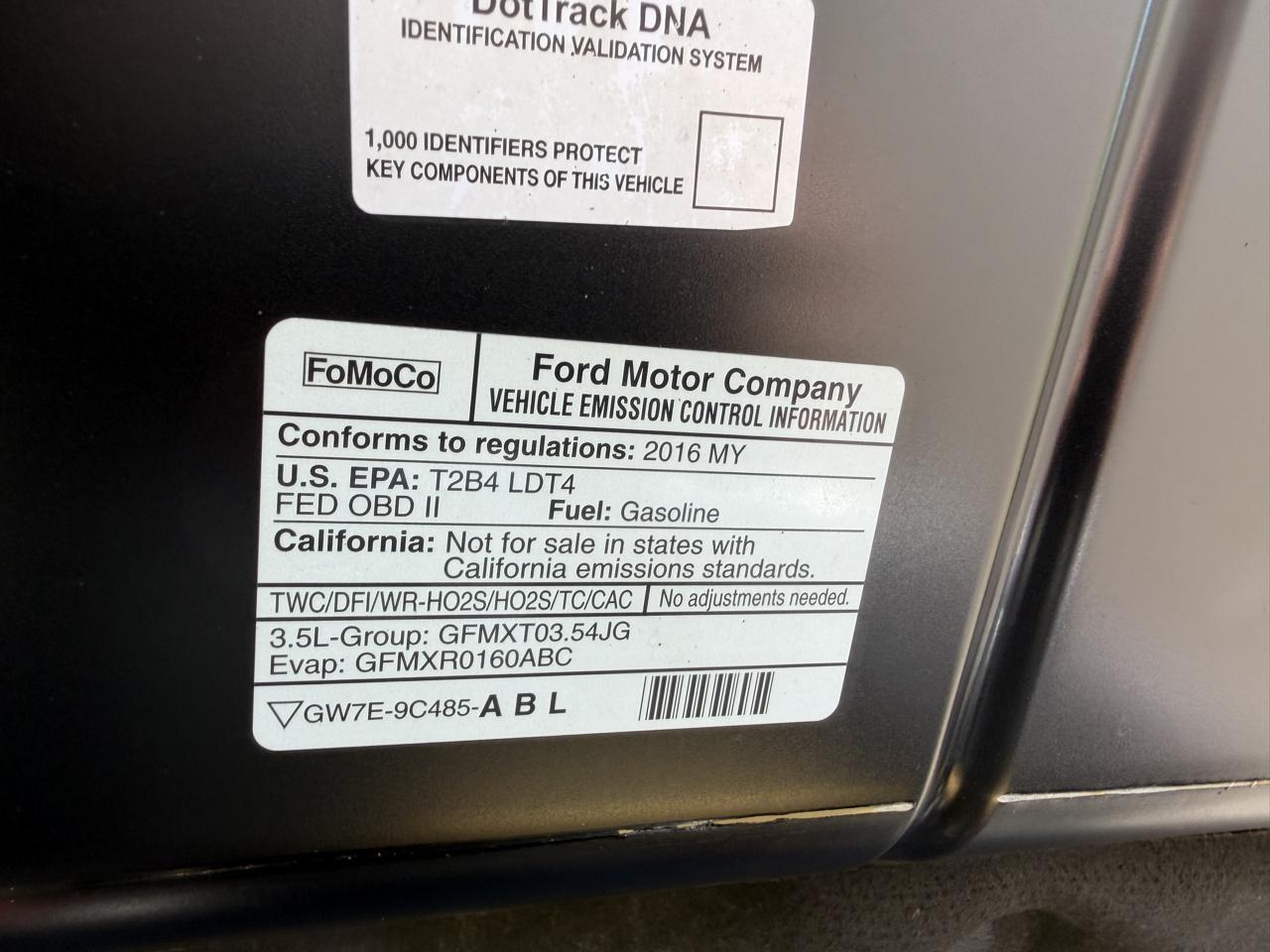Ford F-150 XLT 4WD SuperCrew 5.5' Box 2016