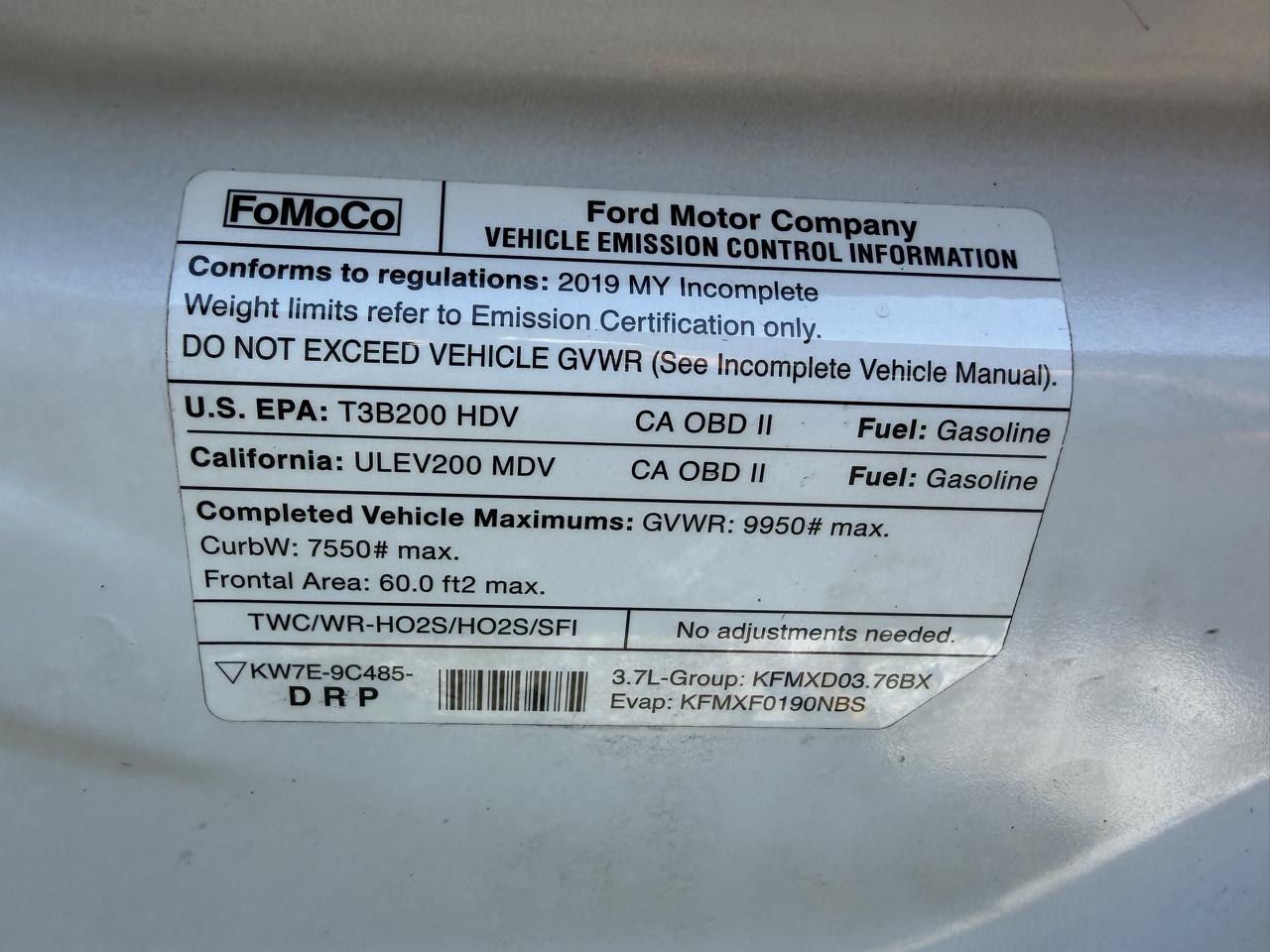Ford Transit T-350 2019