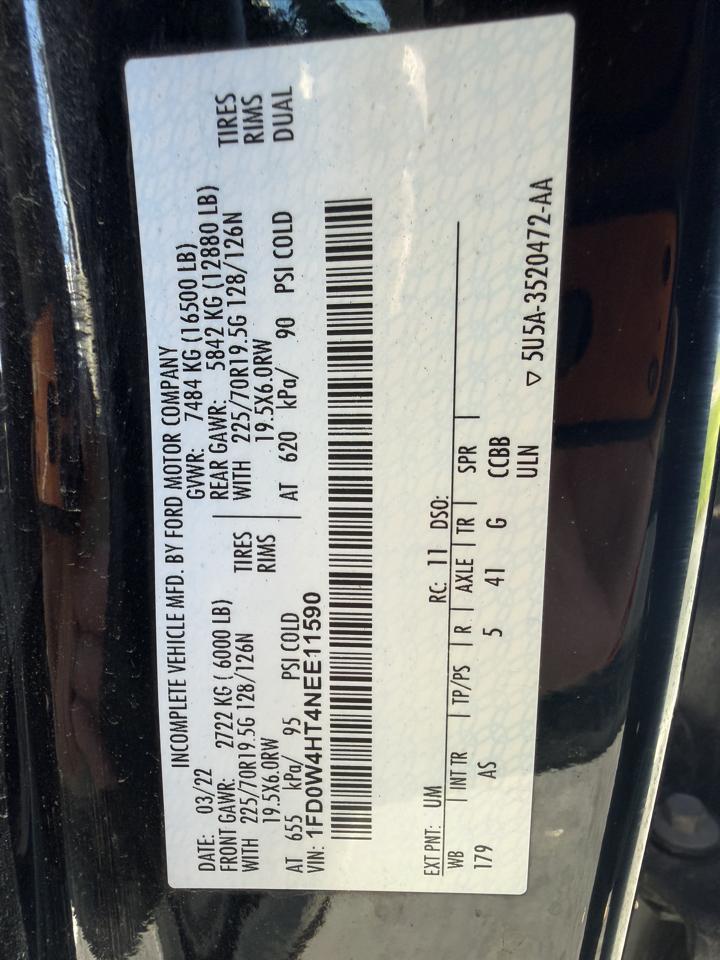 Ford F-450 SD Crew Cab DRW 4WD 2022
