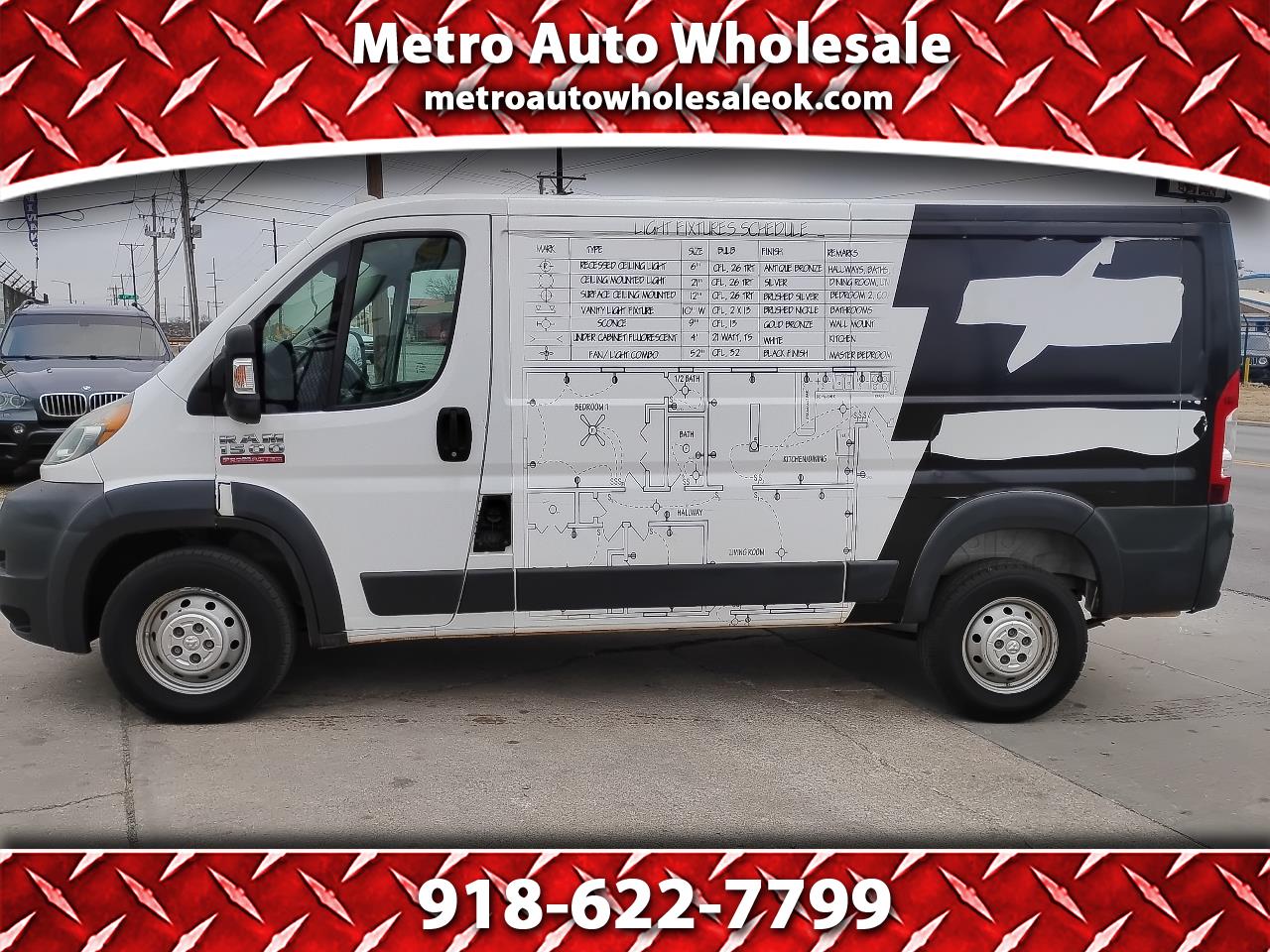 RAM Promaster 1500 Low Roof Tradesman 136-in. WB 2014