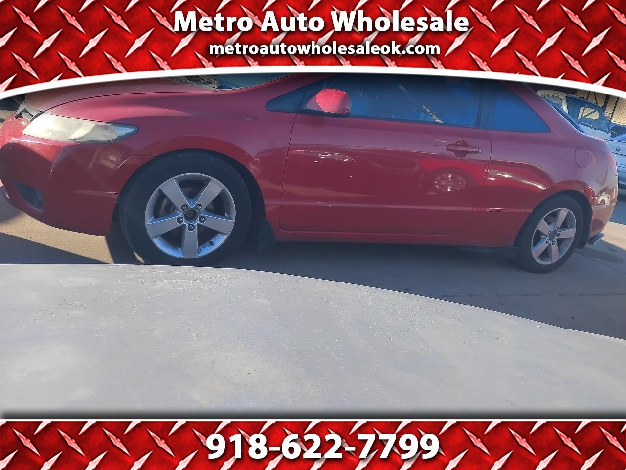 Honda Civic EX Coupe AT with Navigation 2008