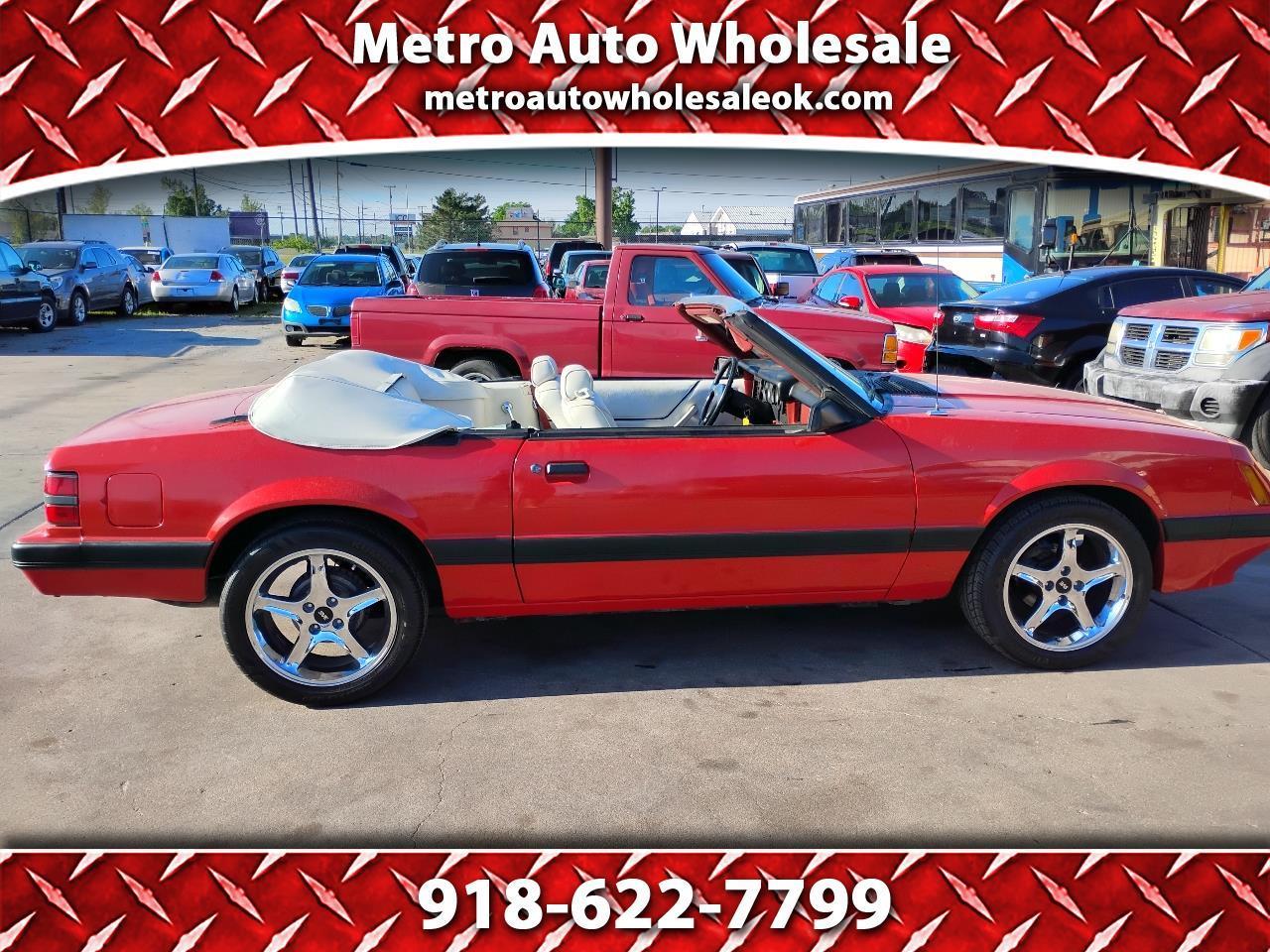 Ford Mustang LX convertible 1985