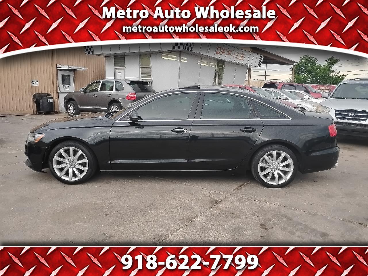 Audi A6 2.0T Premium Sedan FrontTrak Multitronic 2014