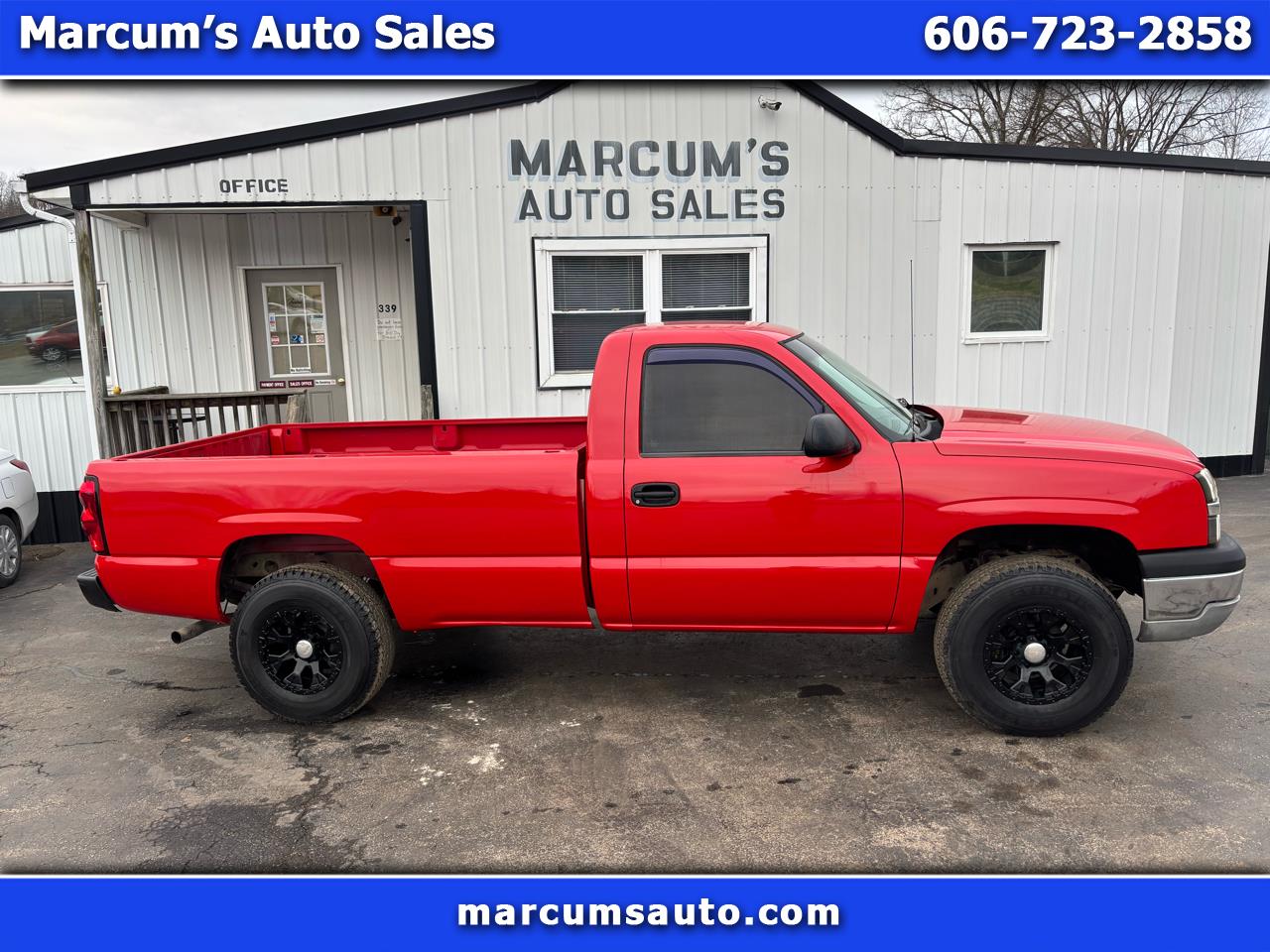 2003 Chevrolet Silverado 1500 Reg Cab 133.0" WB 4WD Work Truck
