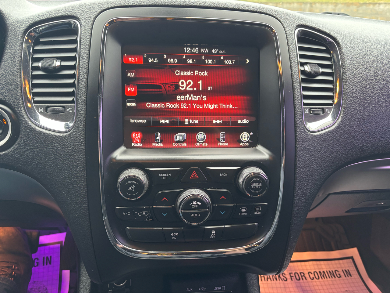 Dodge Durango AWD 4dr SXT 2014