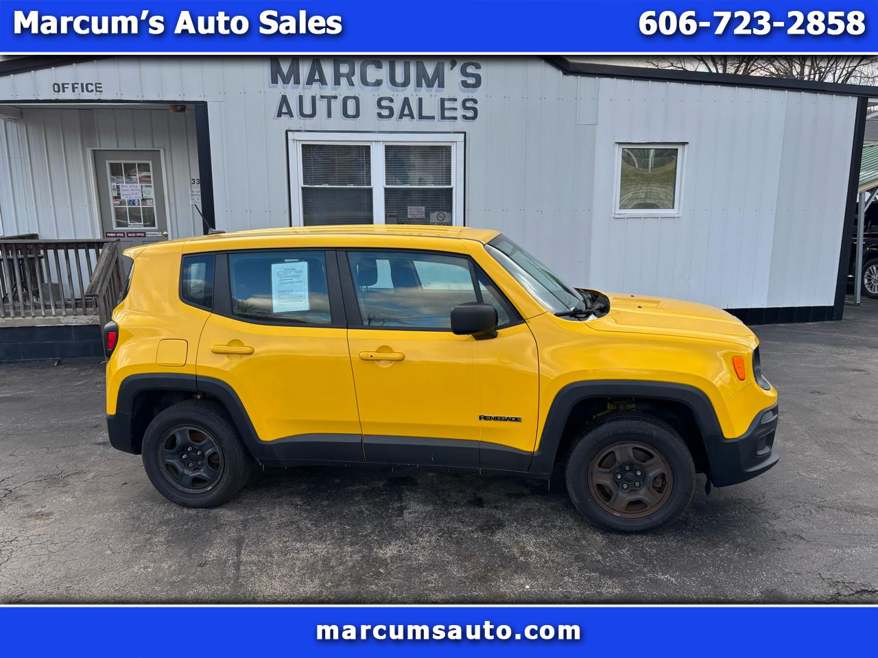 Jeep Renegade 4WD 4dr Sport 2016