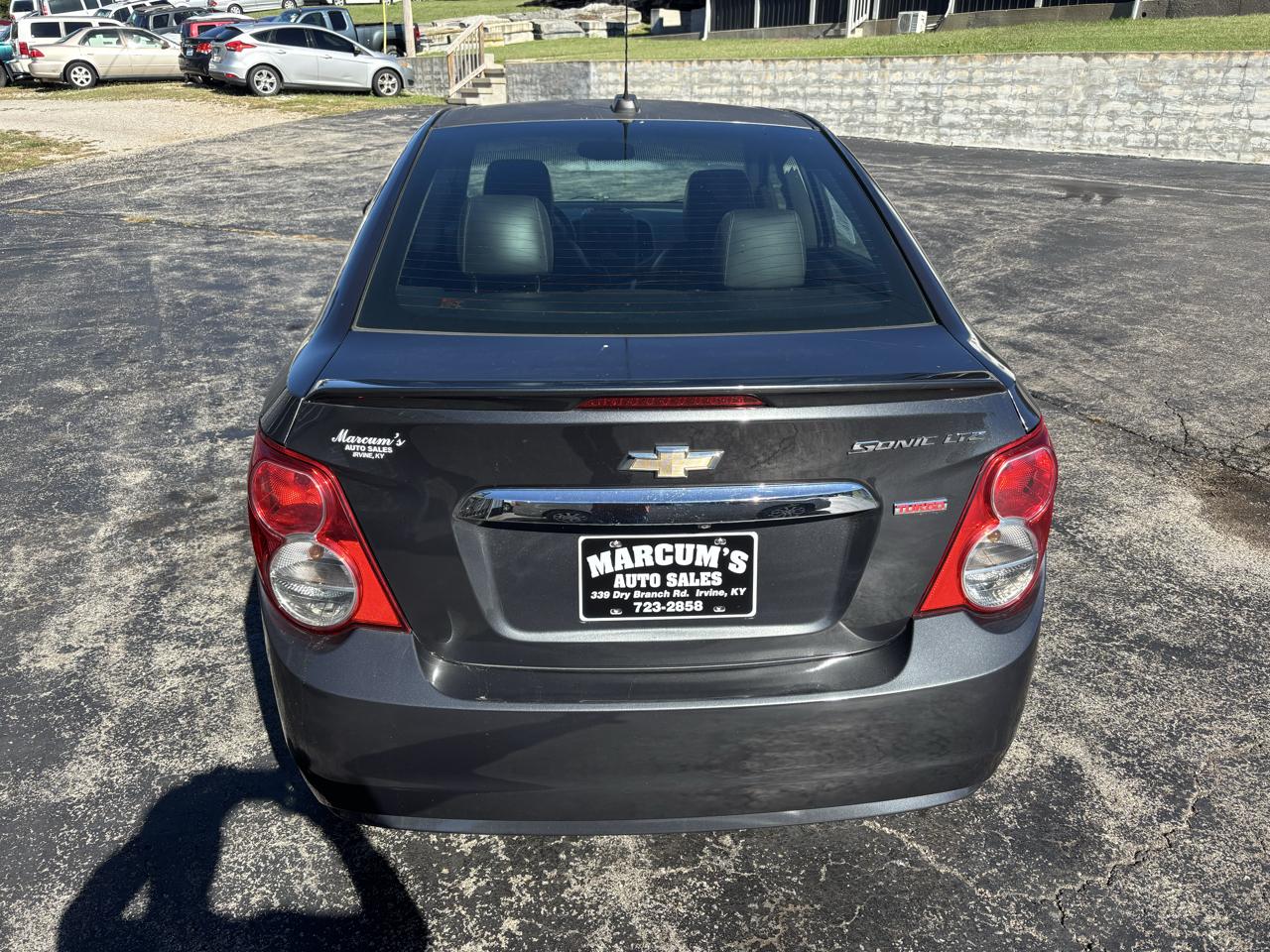 Chevrolet Sonic 4dr Sdn Auto LTZ 2016