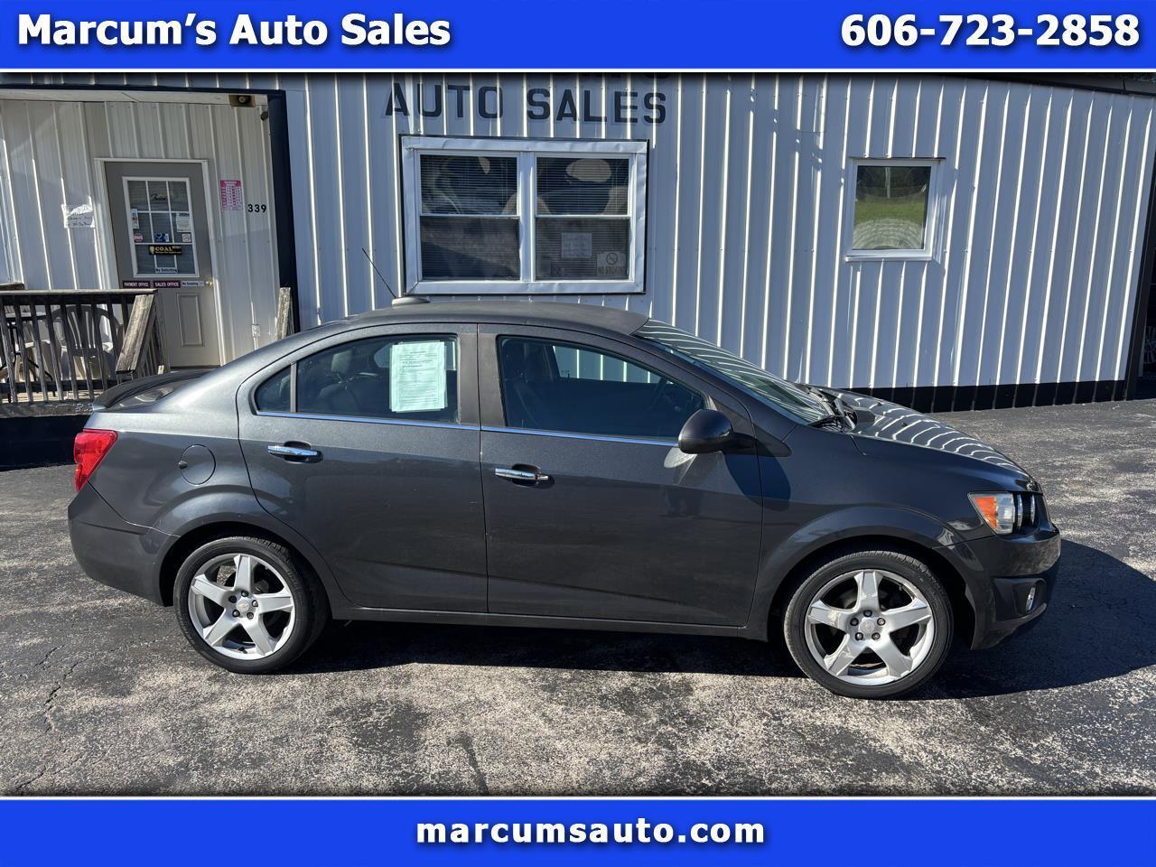 Chevrolet Sonic 4dr Sdn Auto LTZ 2016