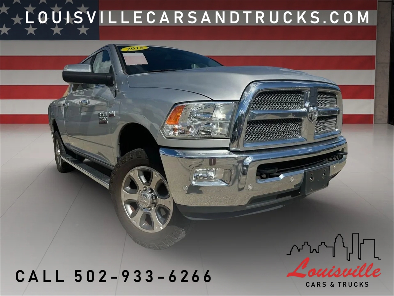 2018 RAM 2500 Big Horn 4x4 Crew Cab 6'4" Box