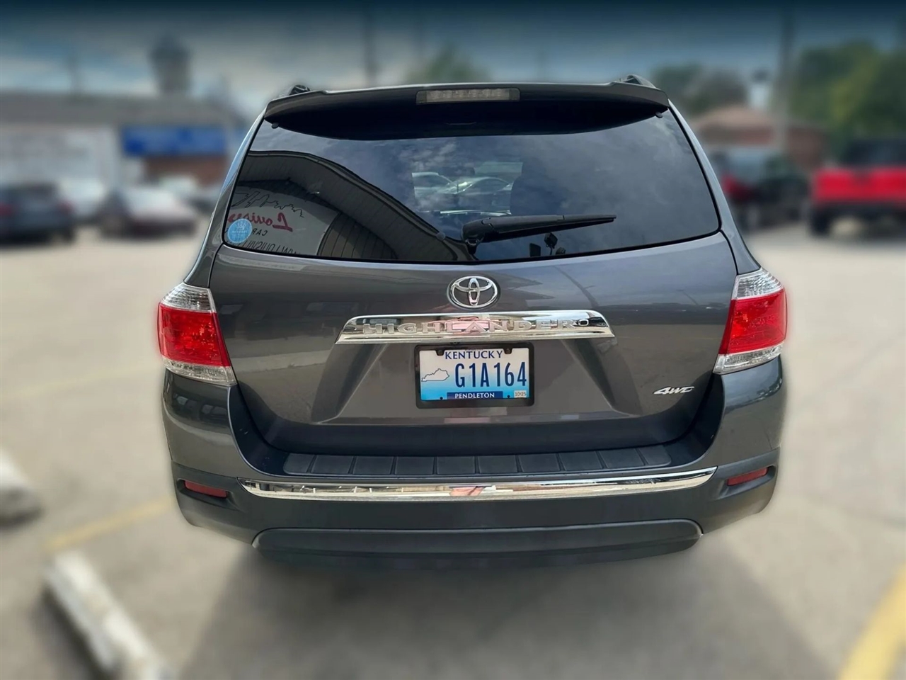 Toyota Highlander 4WD 4dr V6 (Natl) 2012 Toyota Highlander 4WD 4dr V6 (Natl) 2012