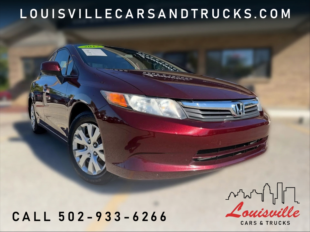 2012 Honda Civic Sdn 4dr Auto LX