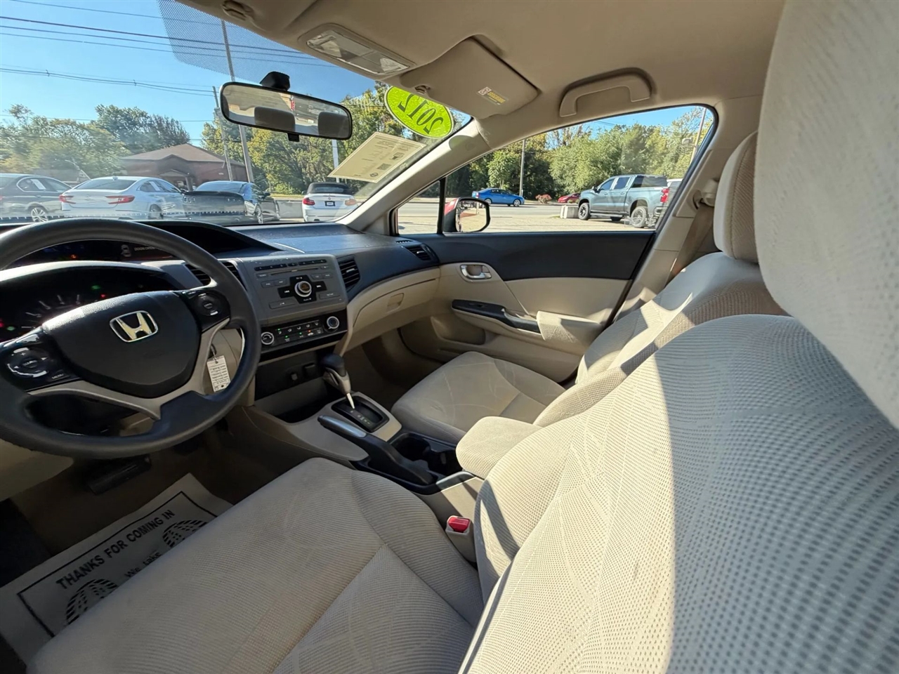 Honda Civic Sdn 4dr Auto LX 2012 Honda Civic Sdn 4dr Auto LX 2012