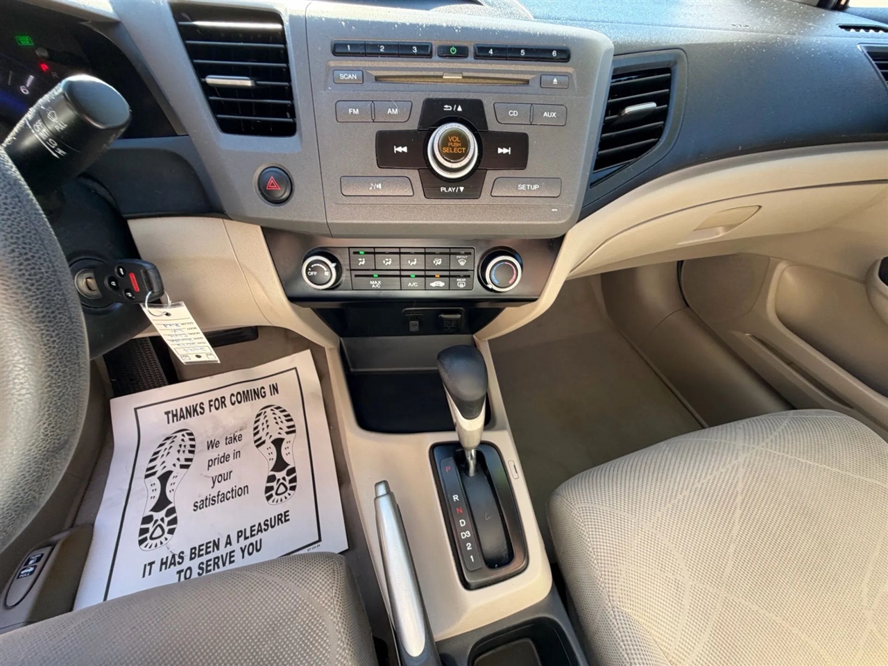 Honda Civic Sdn 4dr Auto LX 2012 Honda Civic Sdn 4dr Auto LX 2012