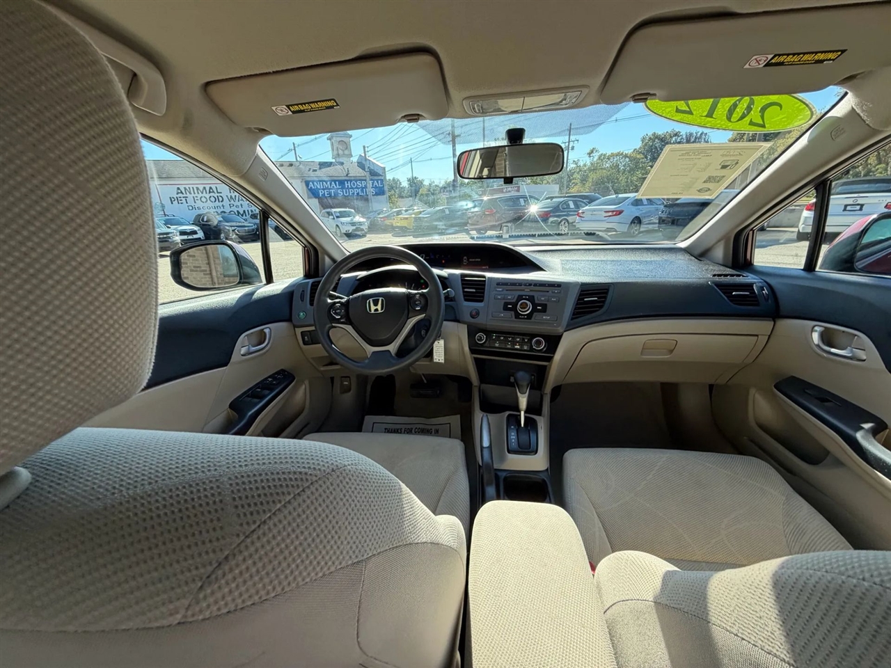 Honda Civic Sdn 4dr Auto LX 2012 Honda Civic Sdn 4dr Auto LX 2012