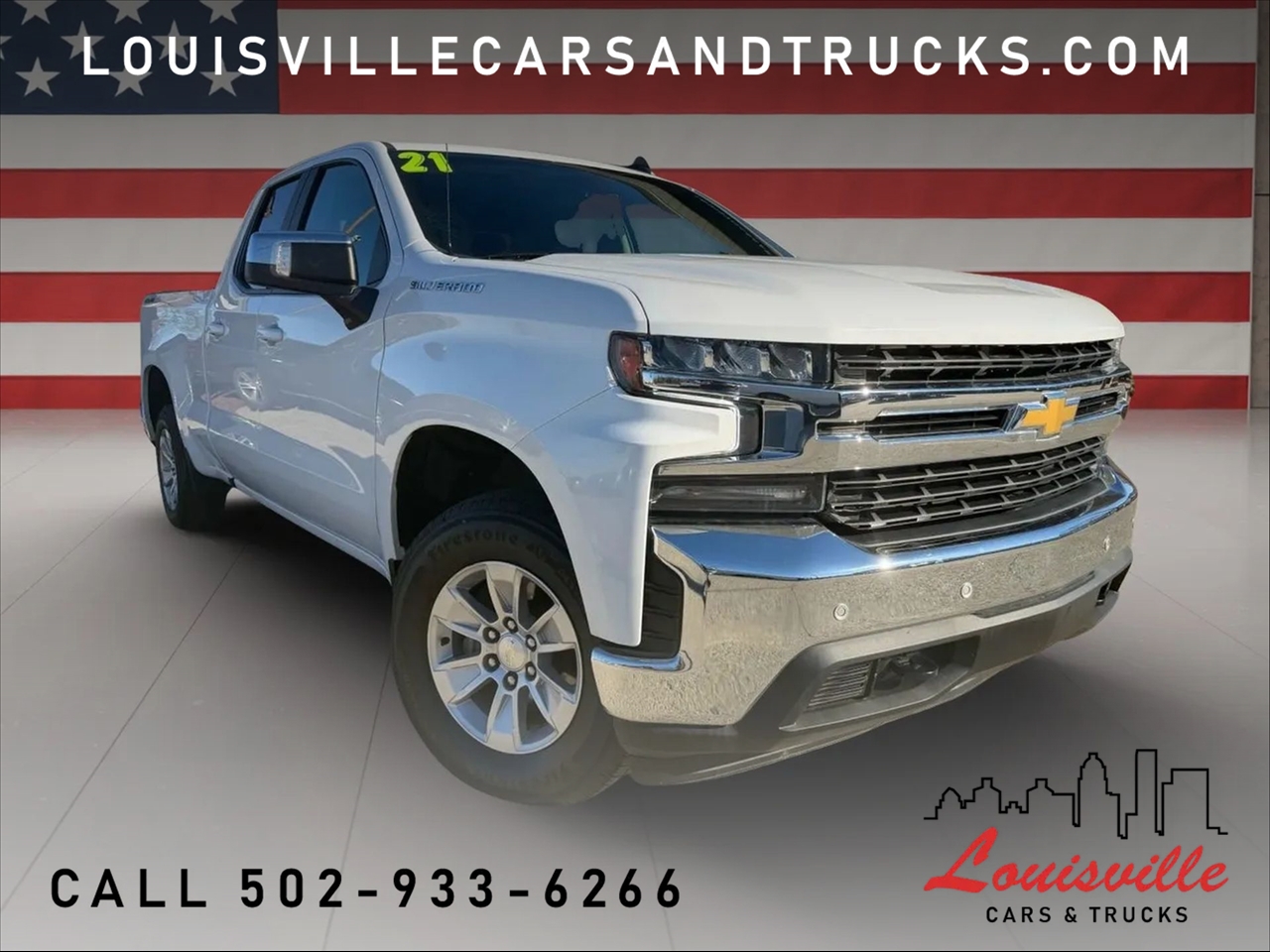 2021 Chevrolet Silverado 1500 4WD Double Cab 147" LT w/1LT