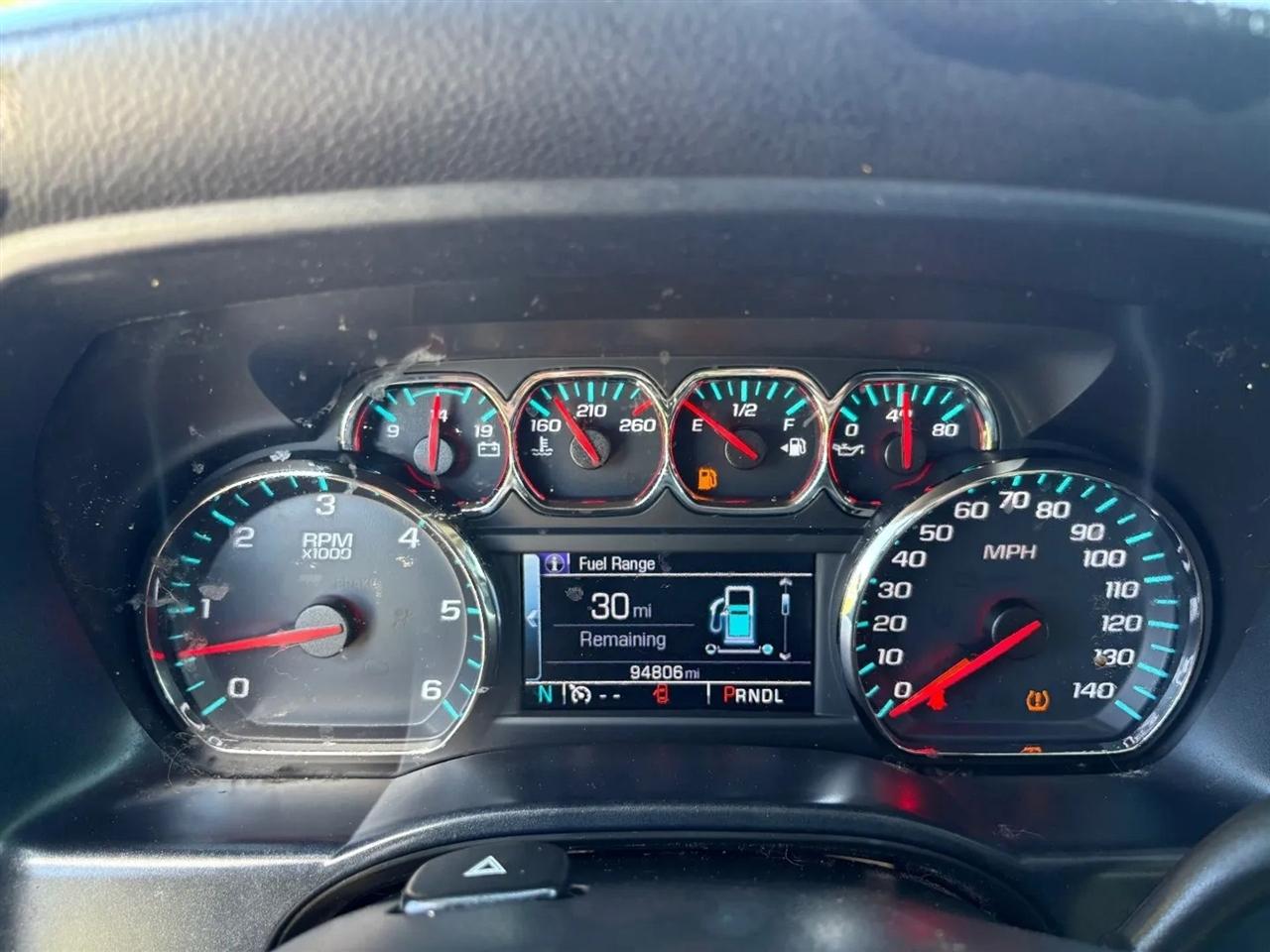 Chevrolet Silverado 1500 4WD Crew Cab 153.0" LT w/1LT 2017