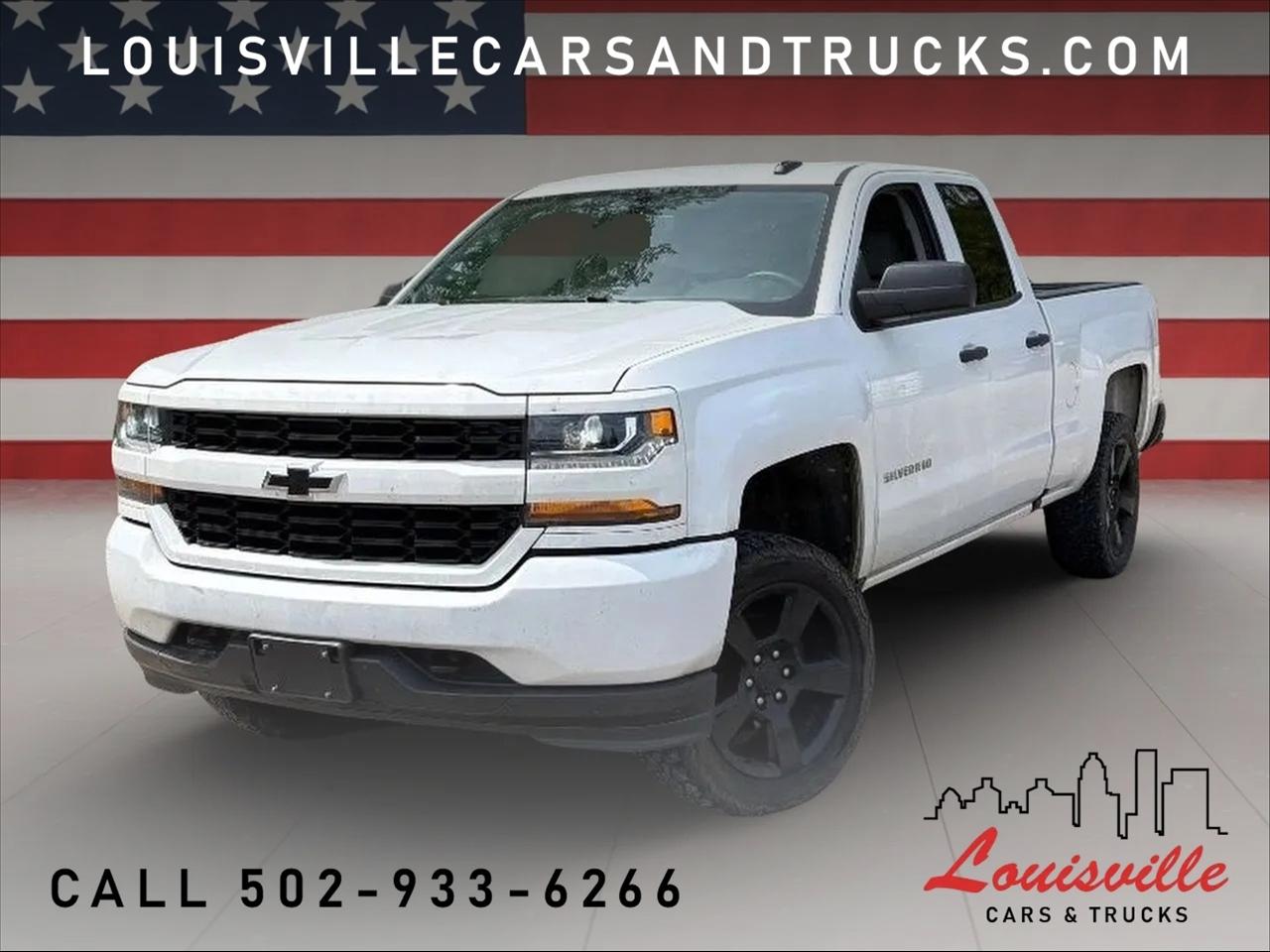 2018 Chevrolet Silverado 1500 4WD Double Cab 143.5" Custom