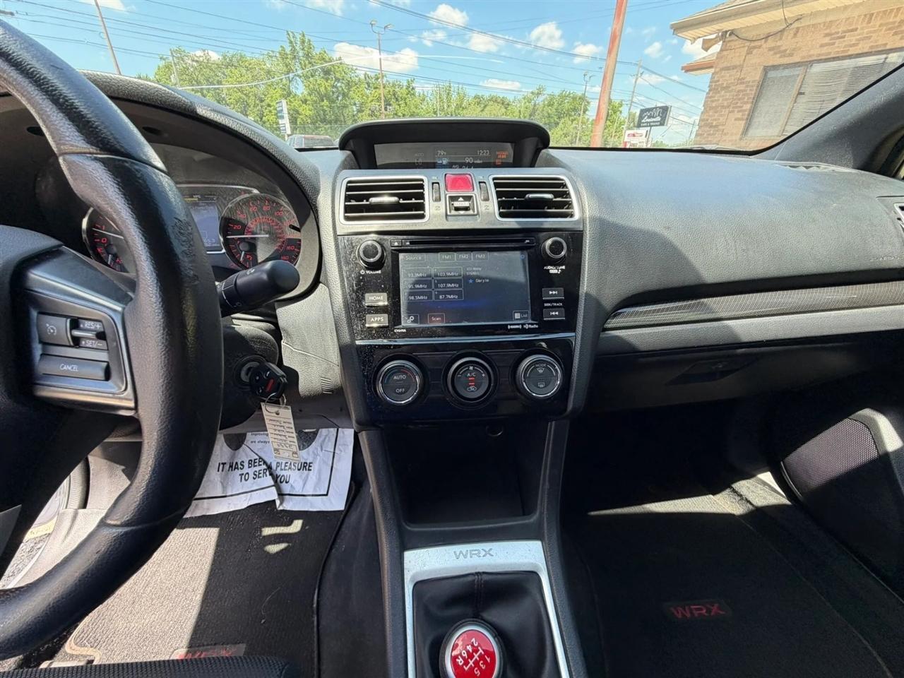 Subaru WRX 4dr Sdn Man 2016