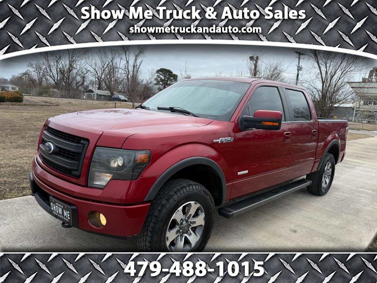 2013 Ford F-150 4WD SuperCab 145" Lariat