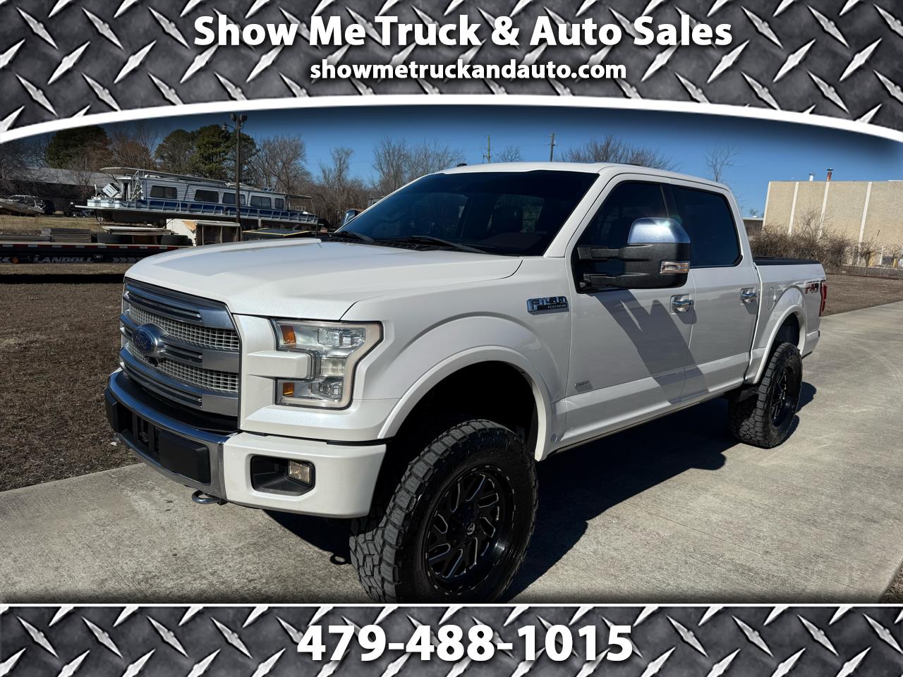 2015 Ford F-150 4WD SuperCrew 145" Platinum