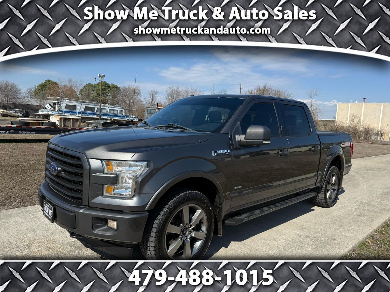 2017 Ford F-150 4WD SuperCab 145" XLT