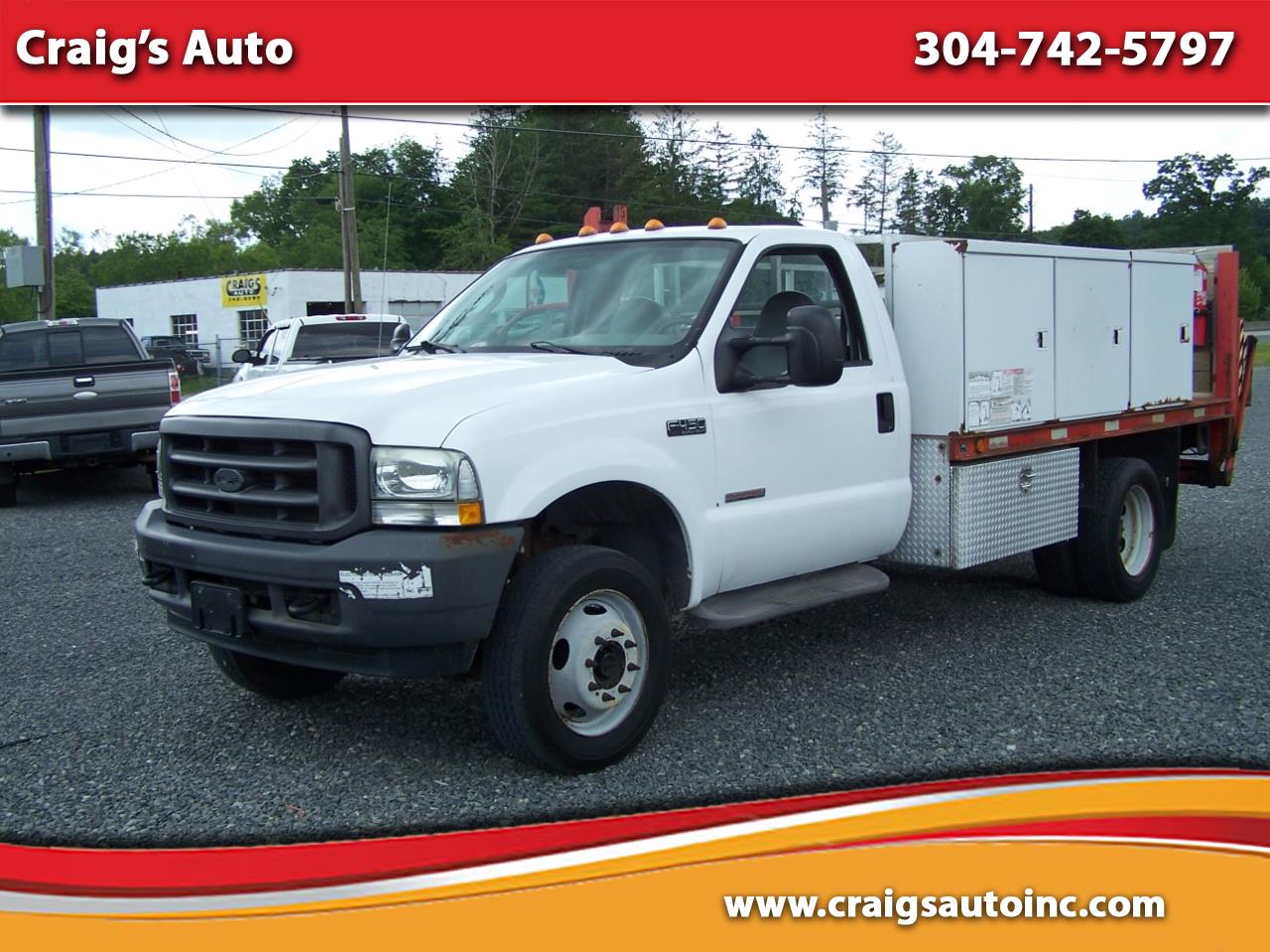 Used 2004 Ford F450 SD Regular Cab 4WD DRW for Sale in Craigsville WV
