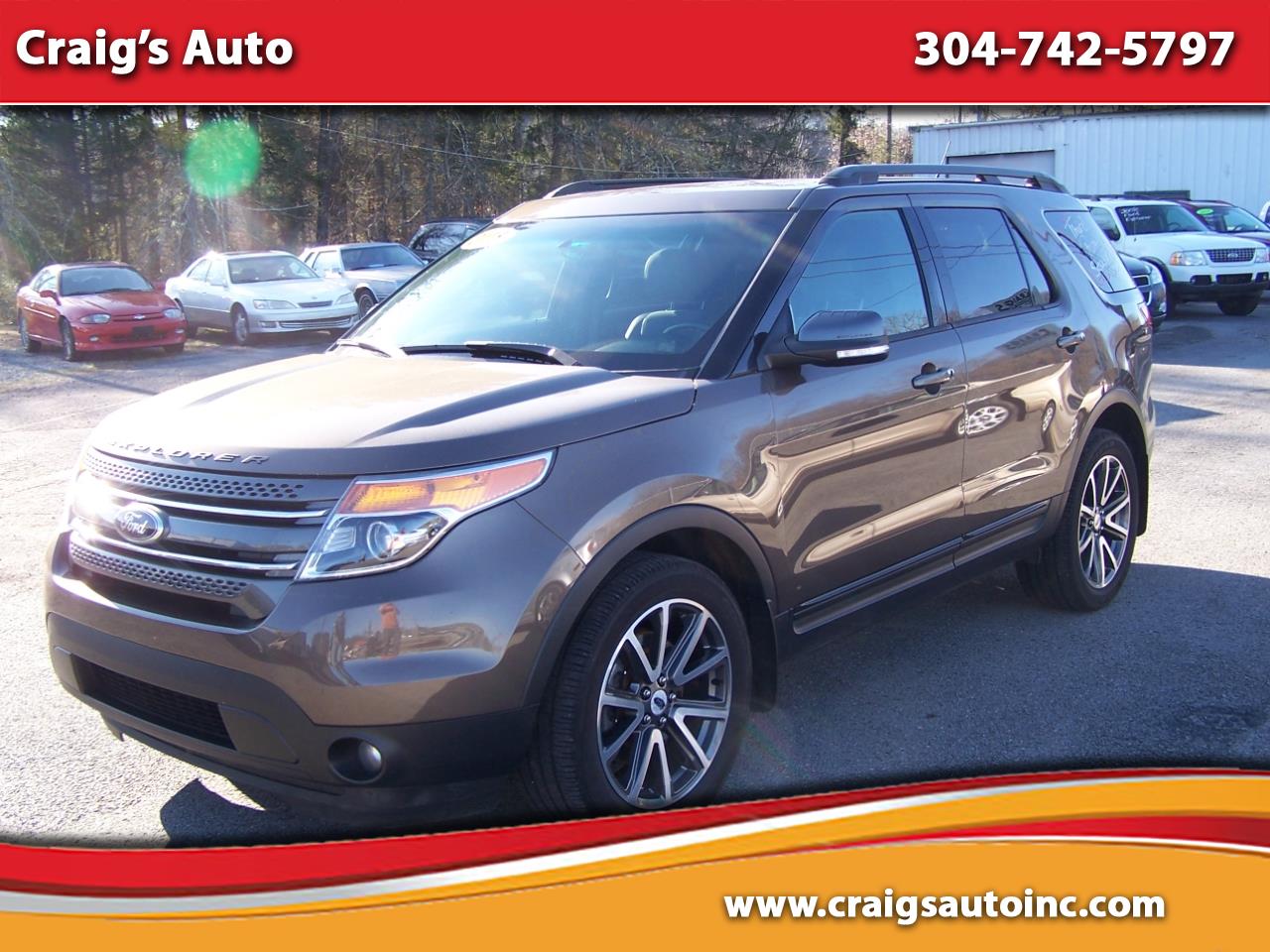 Used 2015 Ford Explorer 4WD 4dr XLT for Sale in Craigsville WV 26205