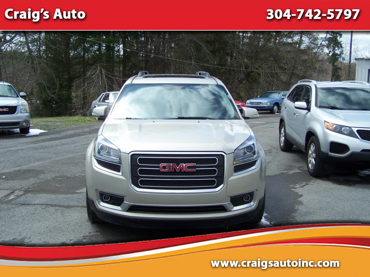 Used 2013 GMC Acadia AWD 4dr SLT w/SLT1 for Sale in Craigsville WV