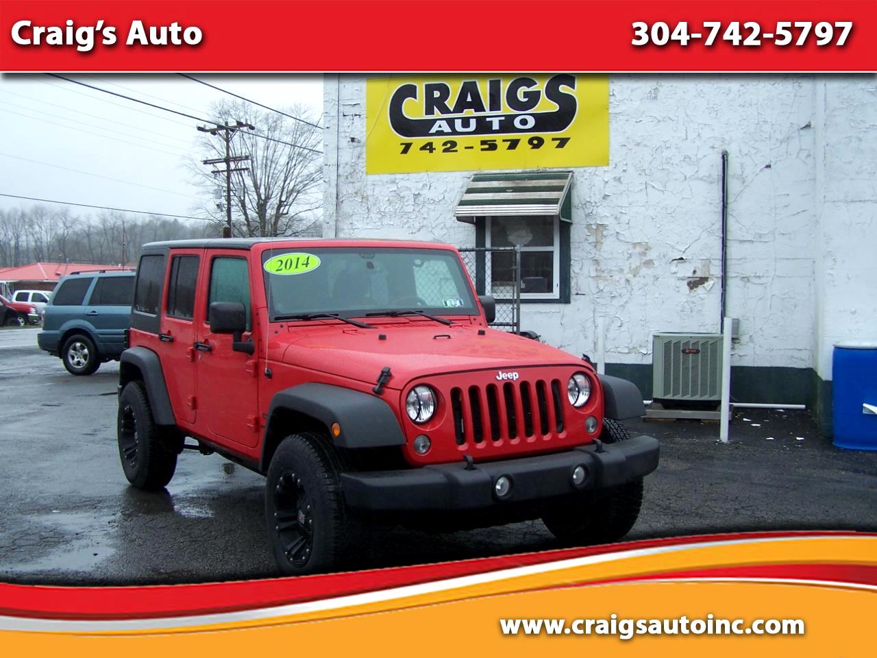 Jeep Wrangler Unlimited 4WD 4dr Sport 2014