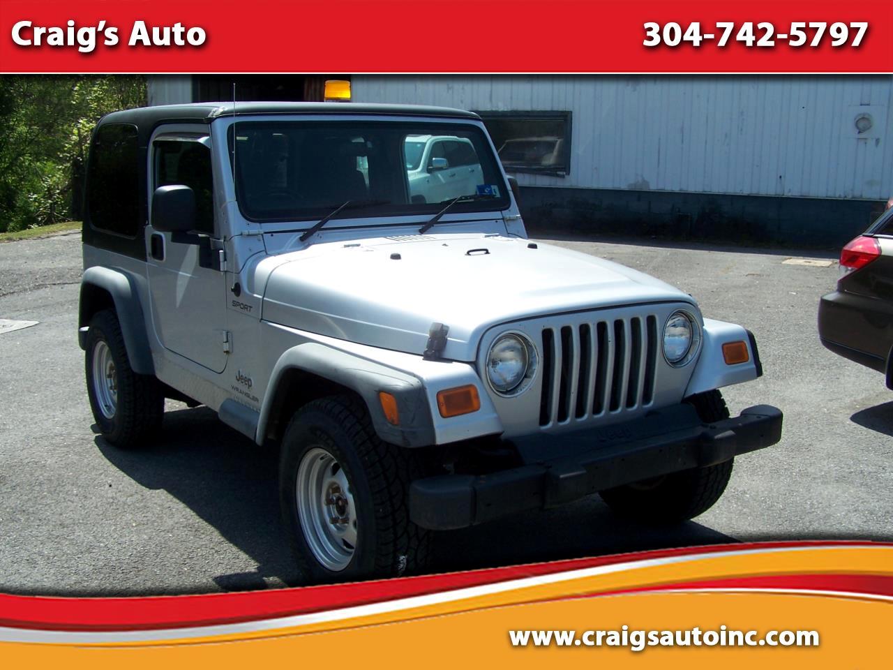 Jeep Wrangler 2dr Sport Right Hand Drive 2006
