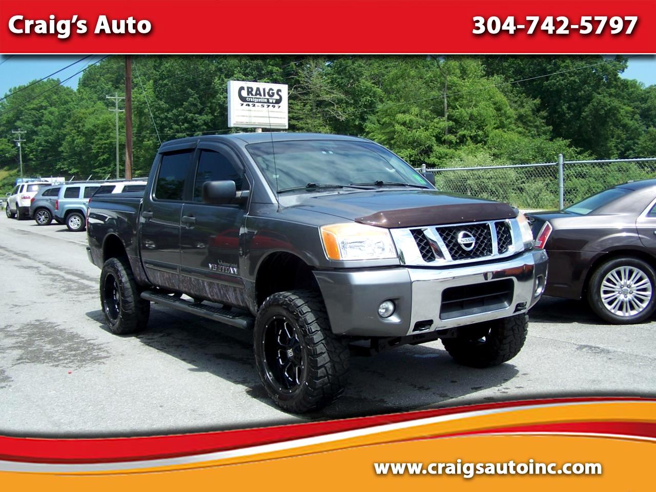 Used 2015 Nissan Titan 4WD Crew Cab SWB SV for Sale in Craigsville WV