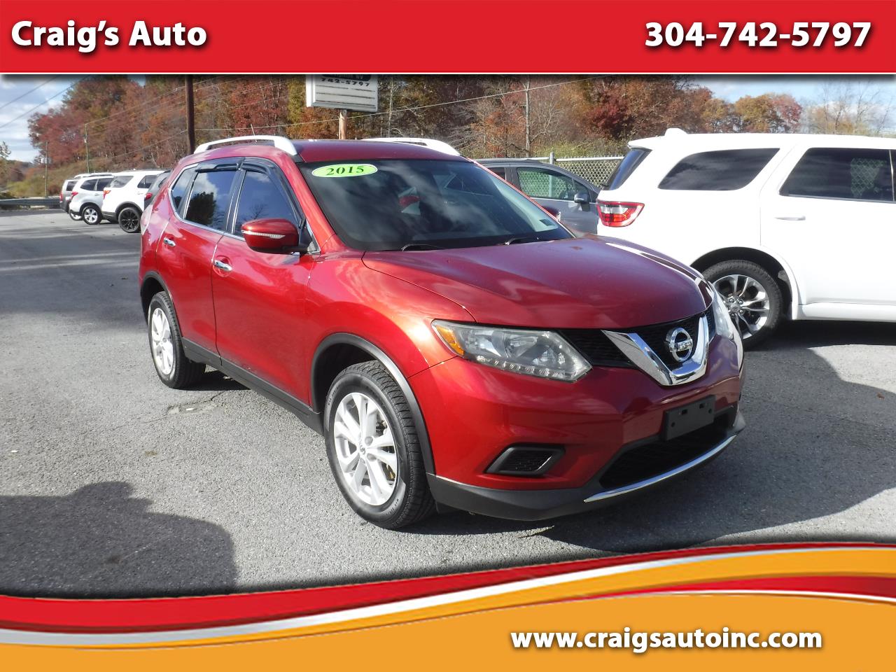 Nissan Rogue AWD 4dr SV 2015 Nissan Rogue AWD 4dr SV 2015