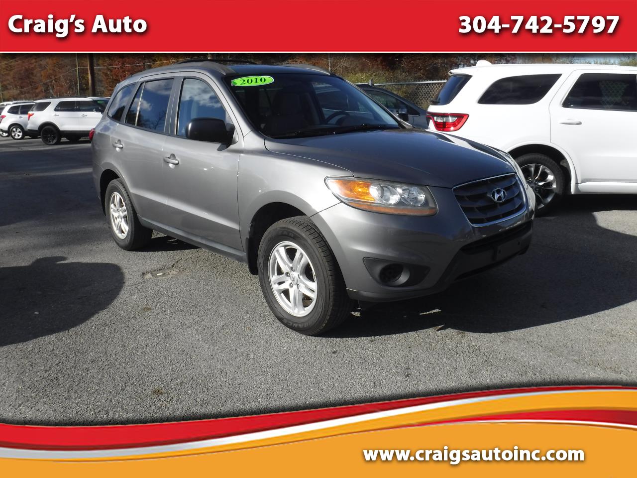 Hyundai Santa Fe AWD 4dr I4 Auto GLS 2010 Hyundai Santa Fe AWD 4dr I4 Auto GLS 2010