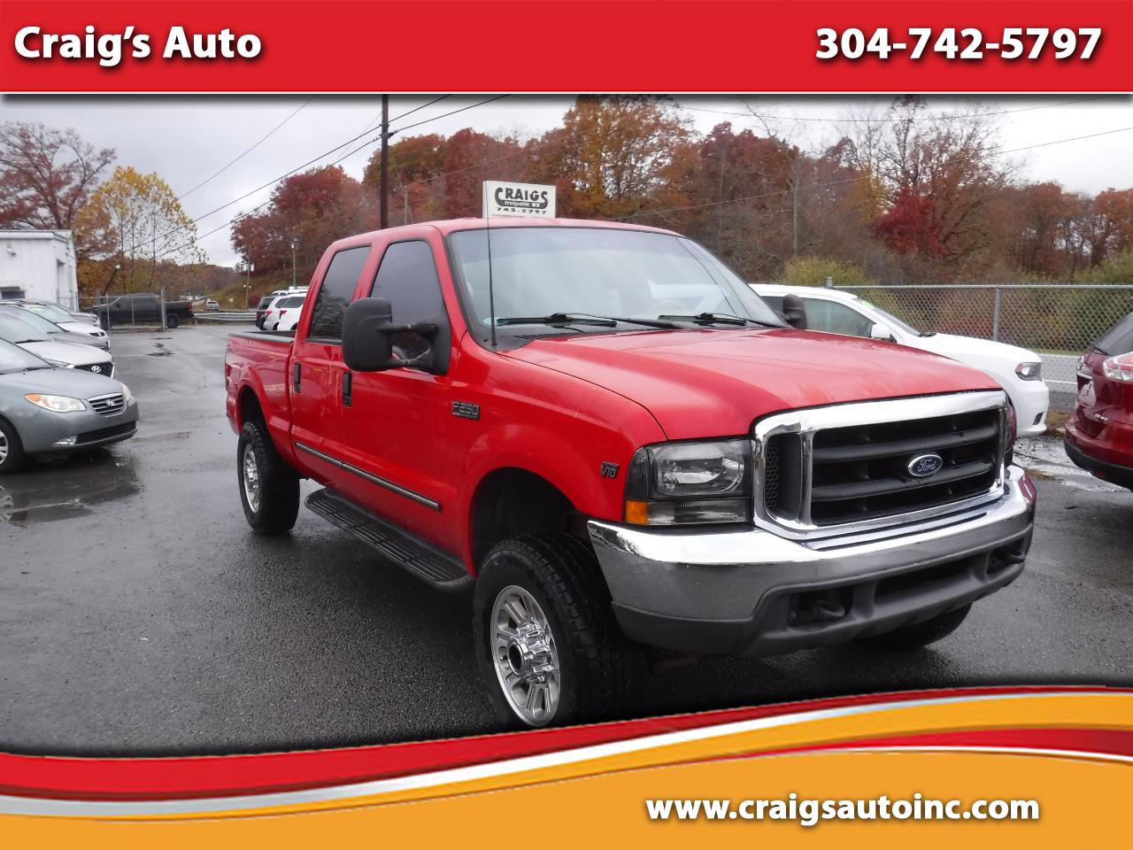 Ford Super Duty F-250 Crew Cab 156" Lariat 4WD 2000 Ford Super Duty F-250 Crew Cab 156" Lariat 4WD 2000