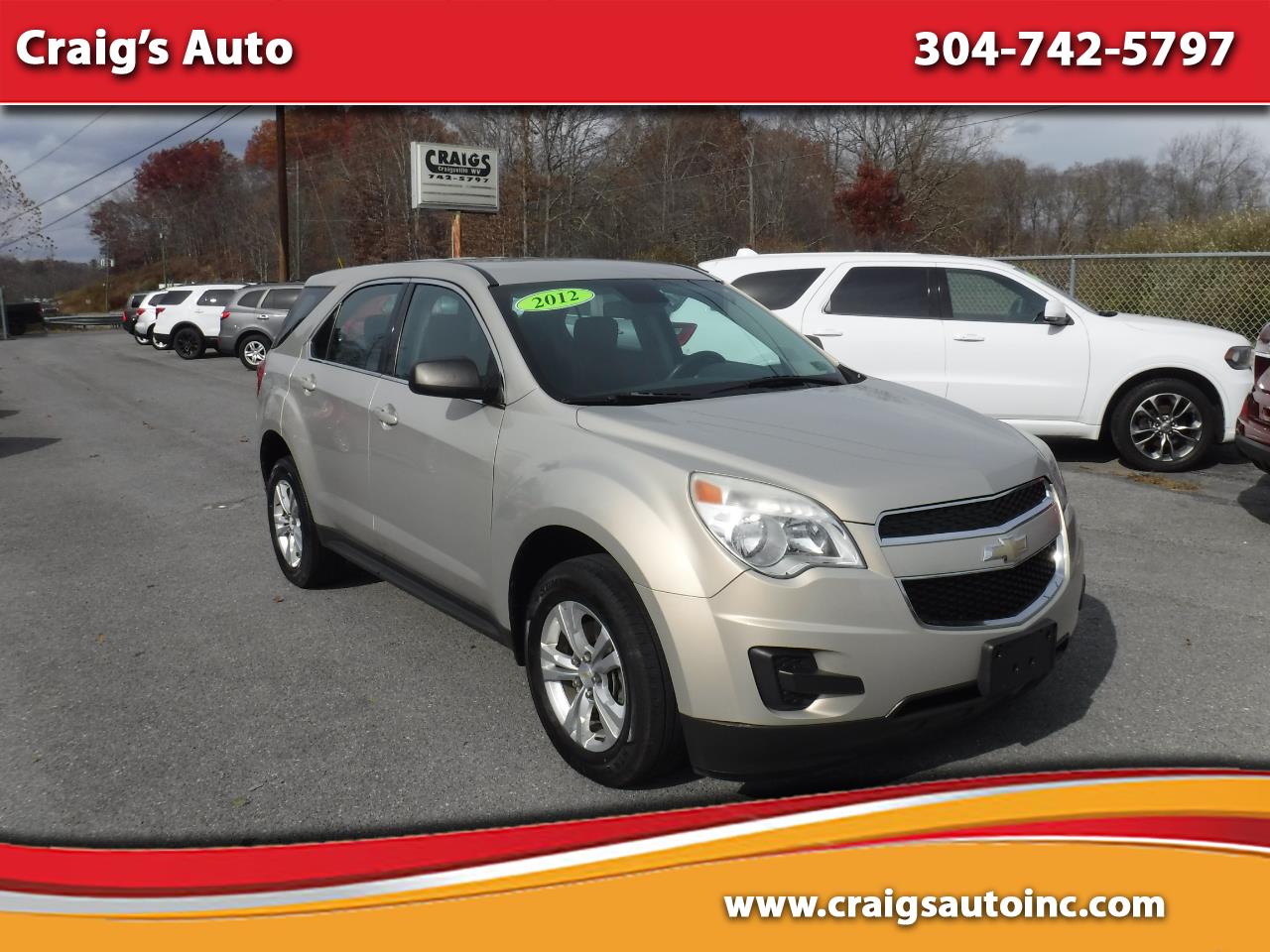 2012 Chevrolet Equinox AWD 4dr LS